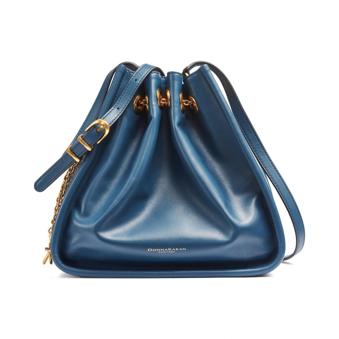 Women's 'Plainview Chain Drawstring' Crossbody Bag