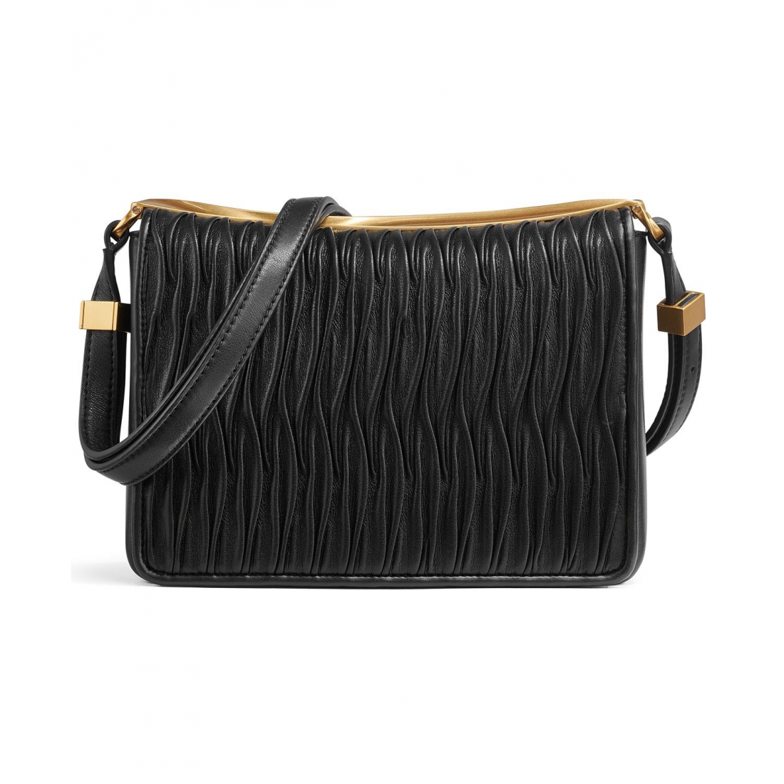 Women's 'Jericho Flapwith Sculpted Hardware' Shoulder Bag