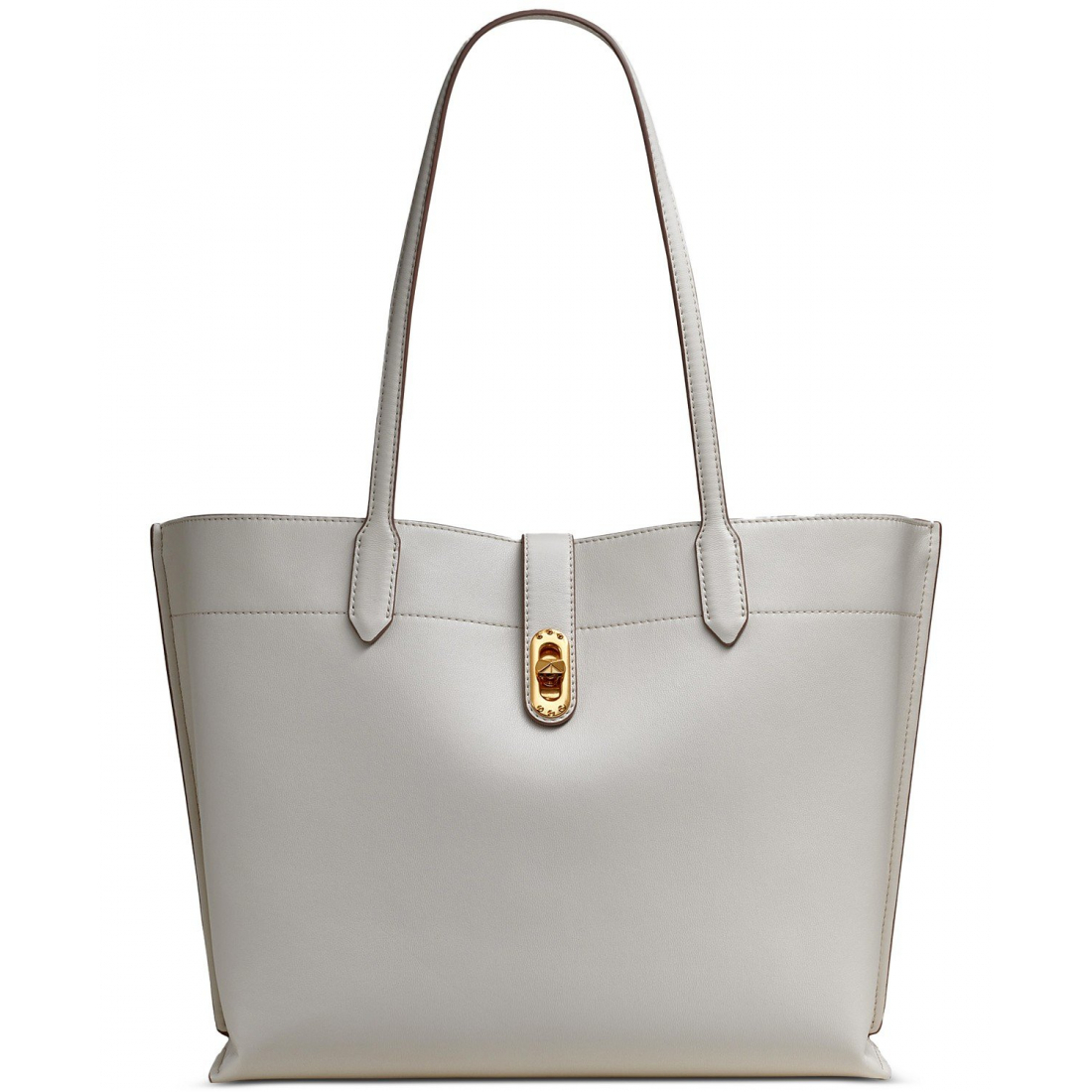 Women's 'Bridgehampton Leather Turnlock Triple Compartment' Tote Bag