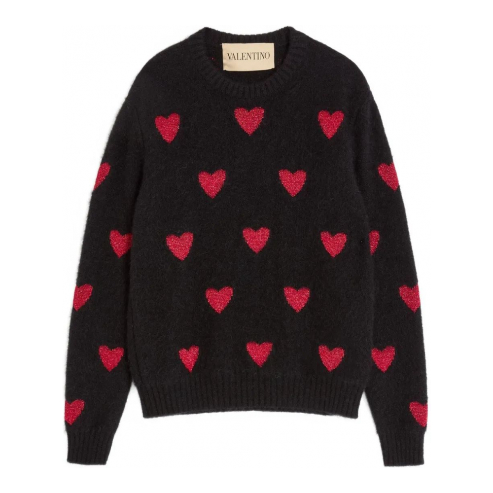 Pull 'Heart-Patterned' pour Hommes