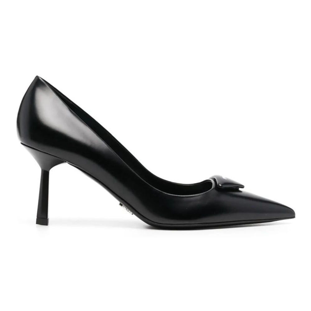Women's 'Logo-Plaque Pointed-Toe' Pumps