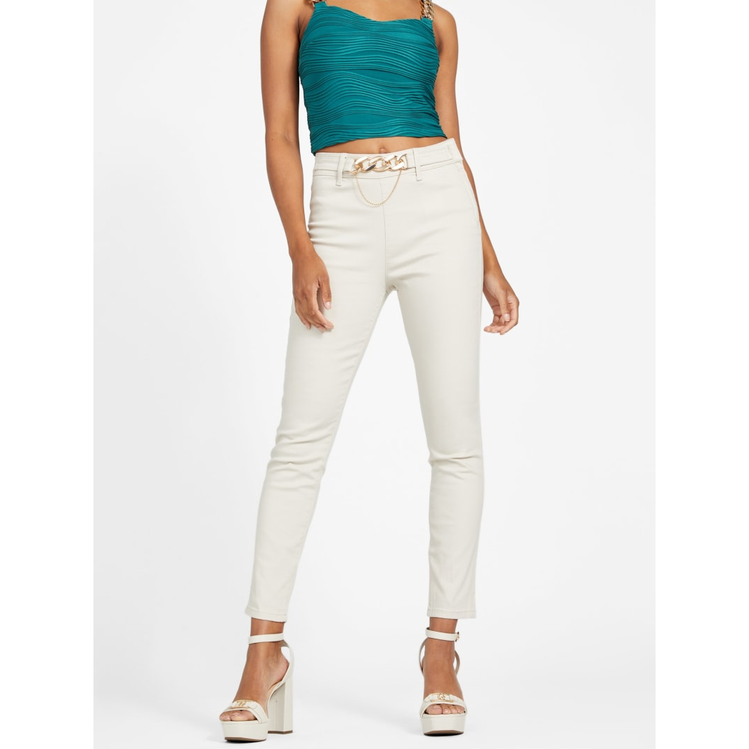 Women's 'Salome High-Rise Chain' Skinny Jeans