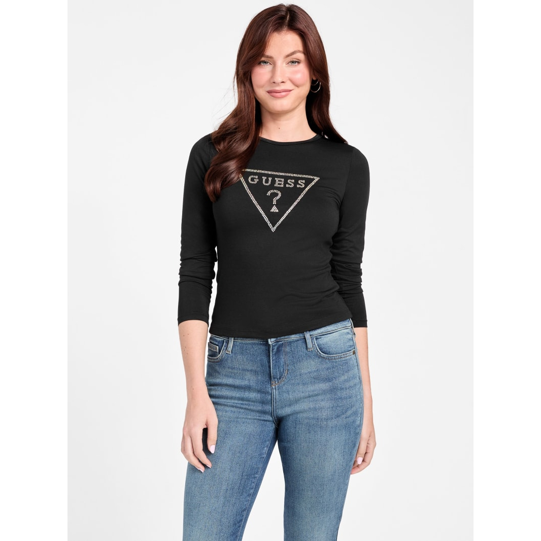 Top 'Lamar Crewneck Logo' pour Femmes