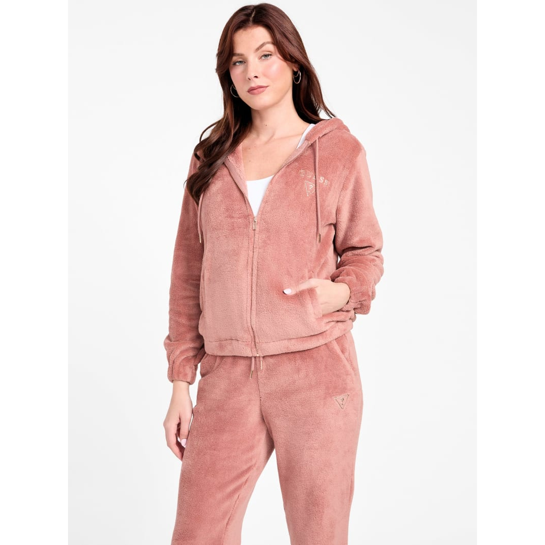 Sweatshirt à capuche  'Lolly Sherpa Zip' pour Femmes