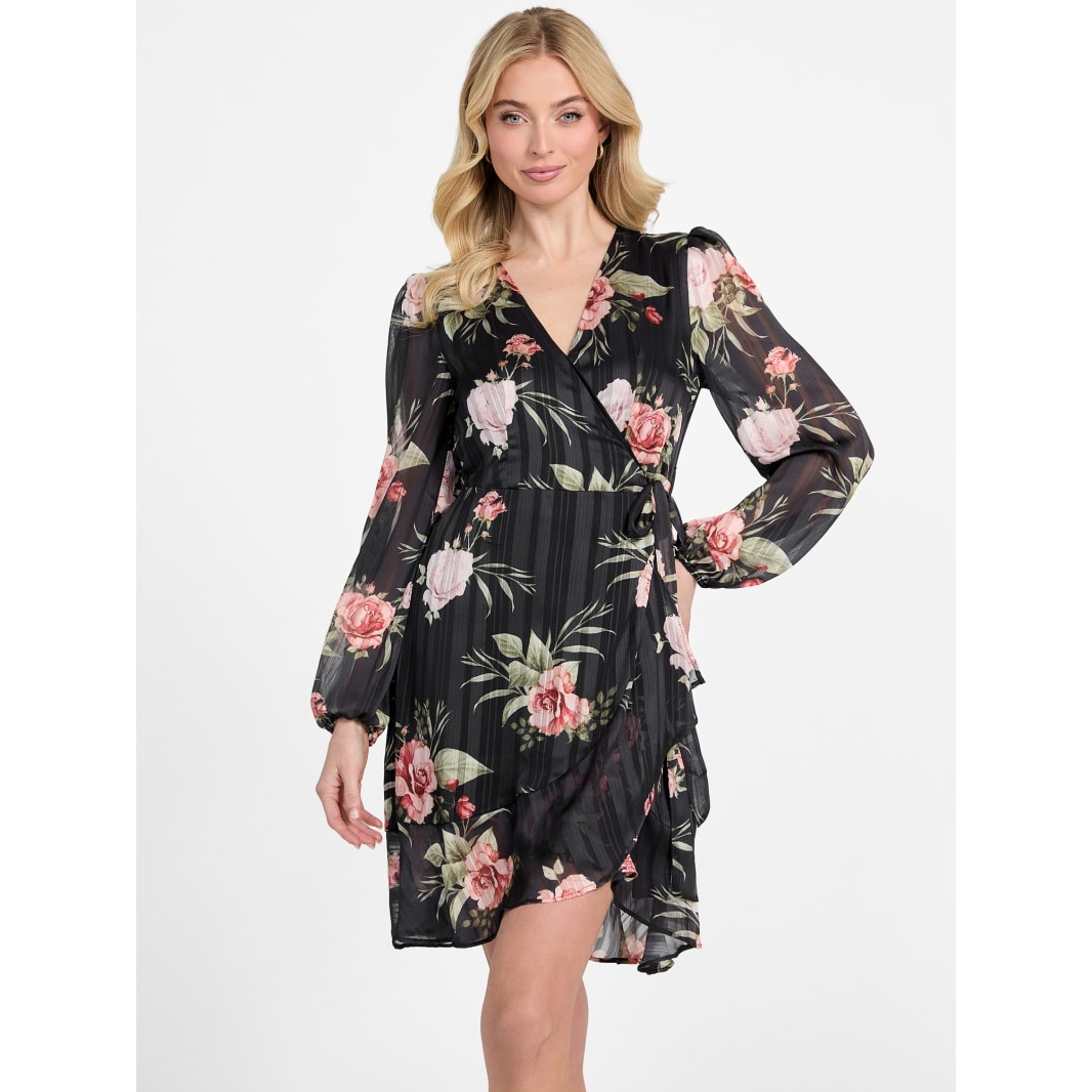 Women's 'Sidel Printed' Wrap dress