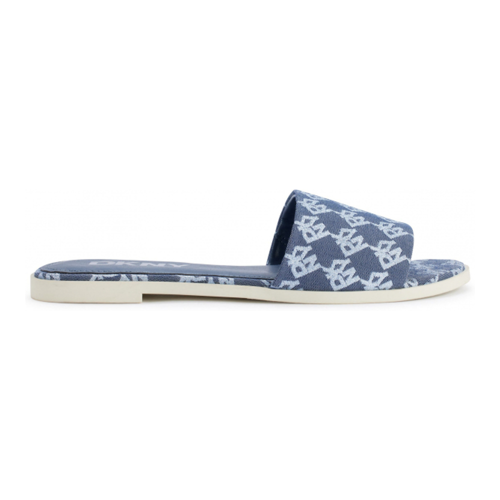 Women's 'Waconia Denim Jacquard Slide' Sandals