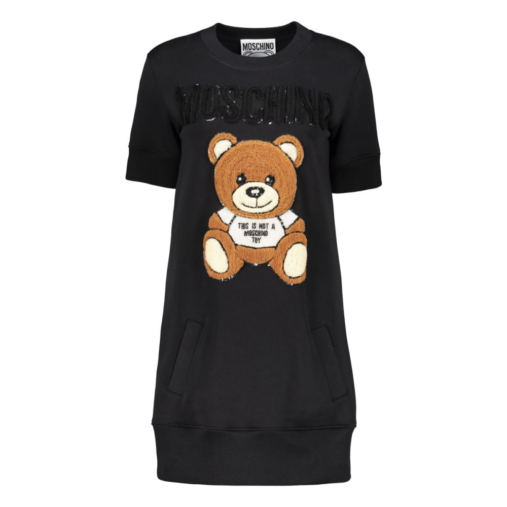 Robe pull 'Logo Print' pour Femmes