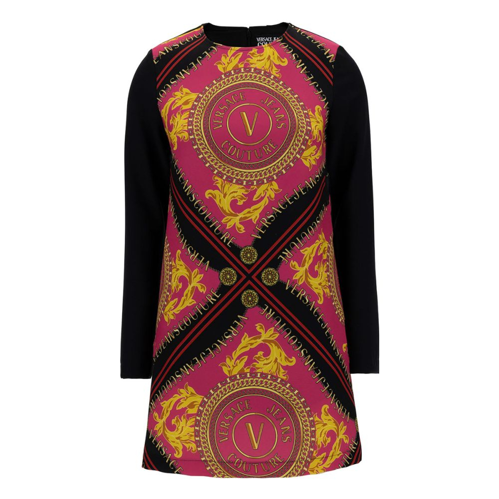 Women's 'Graphic Print' Long-Sleeved Dress