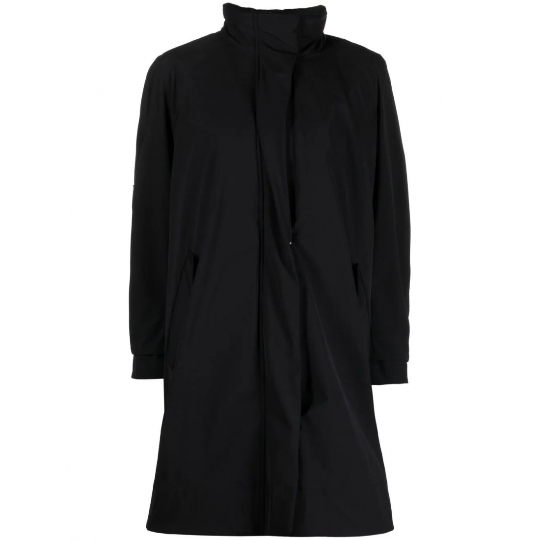 'High-Neck Oversize' Regenmantel für Damen