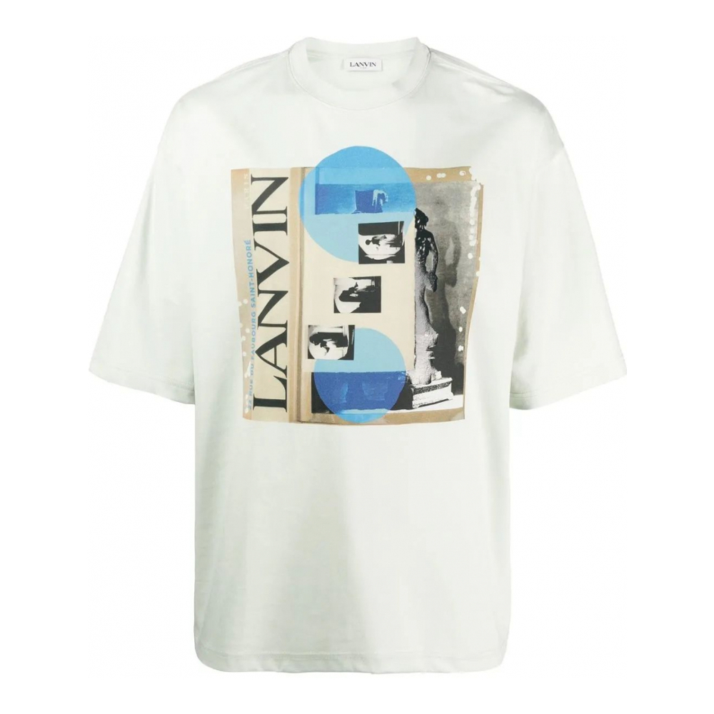 T-shirt 'Graphic Print Short Sleeve' pour Hommes