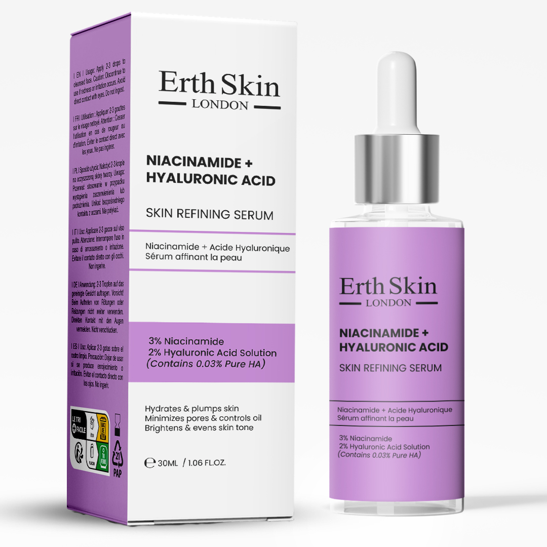 'Niacinamide + Hyaluronic Acid Skin Refining' Hair Serum - 30 ml