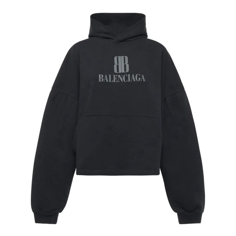 Sweatshirt à capuche  'Logo-Plaque' pour Femmes