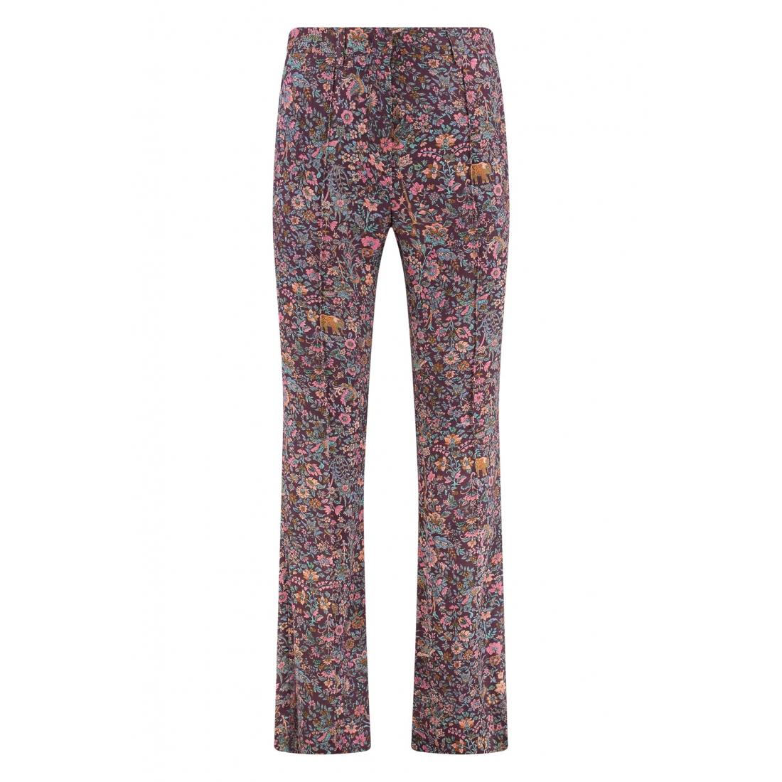 Women's 'Printed High-Rise' Trousers