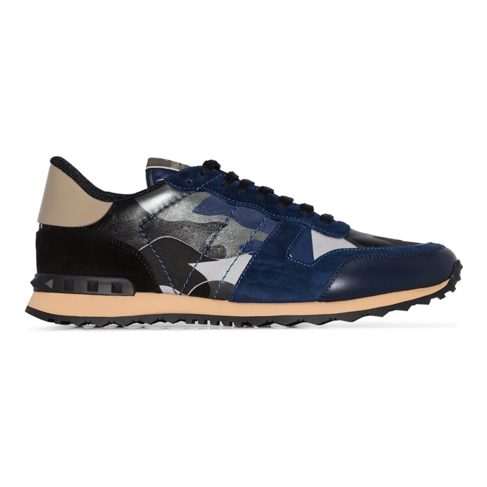 Men's 'Rockstud Rockrunner Camouflage' Sneakers