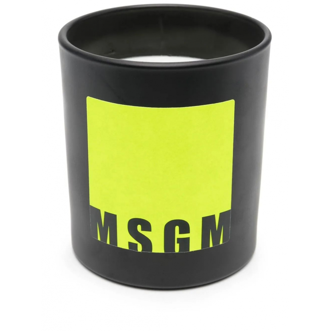 'Logo-Print Citronella' Kerze für Herren - 250 g