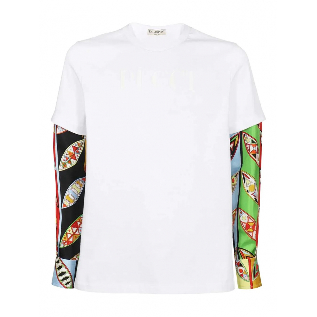 T-shirt 'Printed-Sleeve' pour Hommes