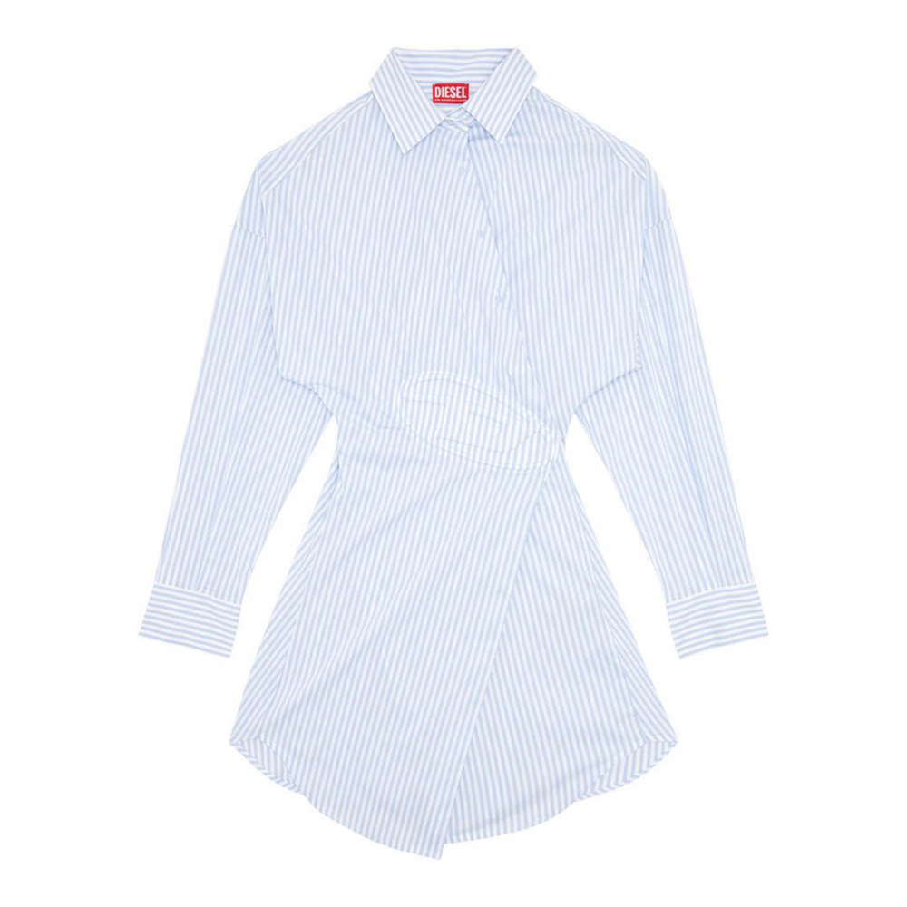 Robe chemise 'D-Sizen-N2 Short Striped' pour Femmes