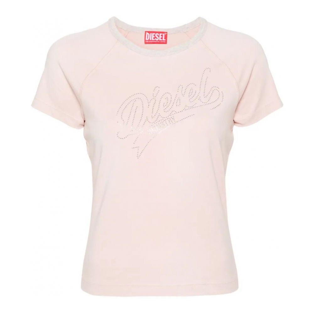 T-shirt 'T-Vincie Rhinestone-Embellished' pour Femmes