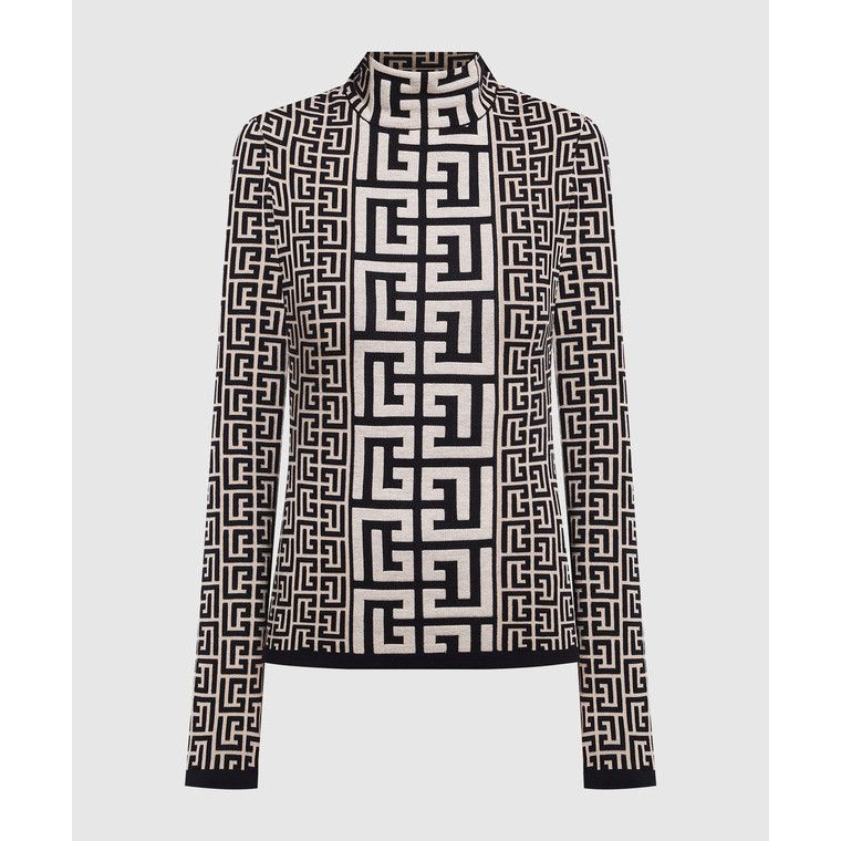 Women's 'Monogram Pattern' Sweater