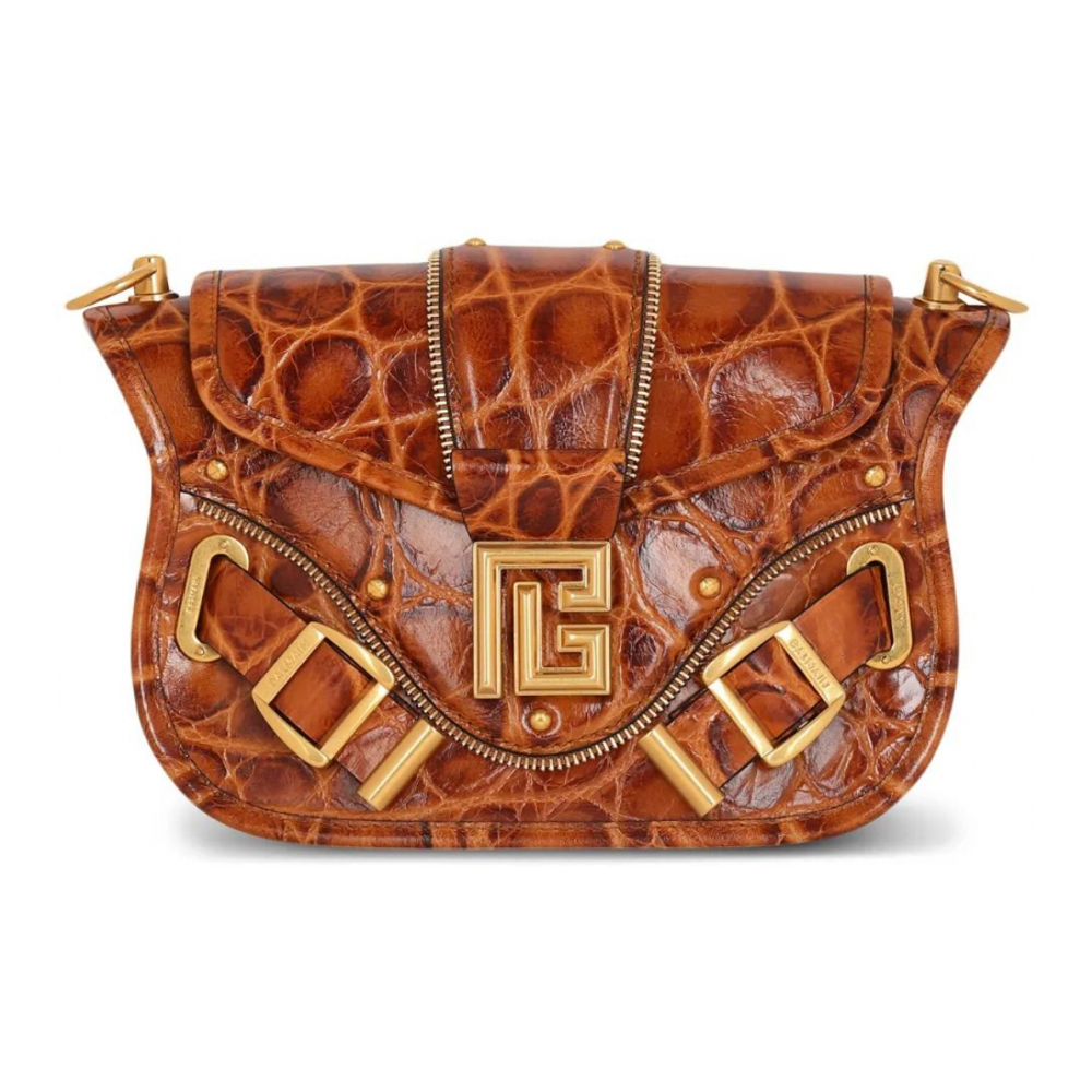 Women's 'Blaze Crocodile-Embossed' Shoulder Bag