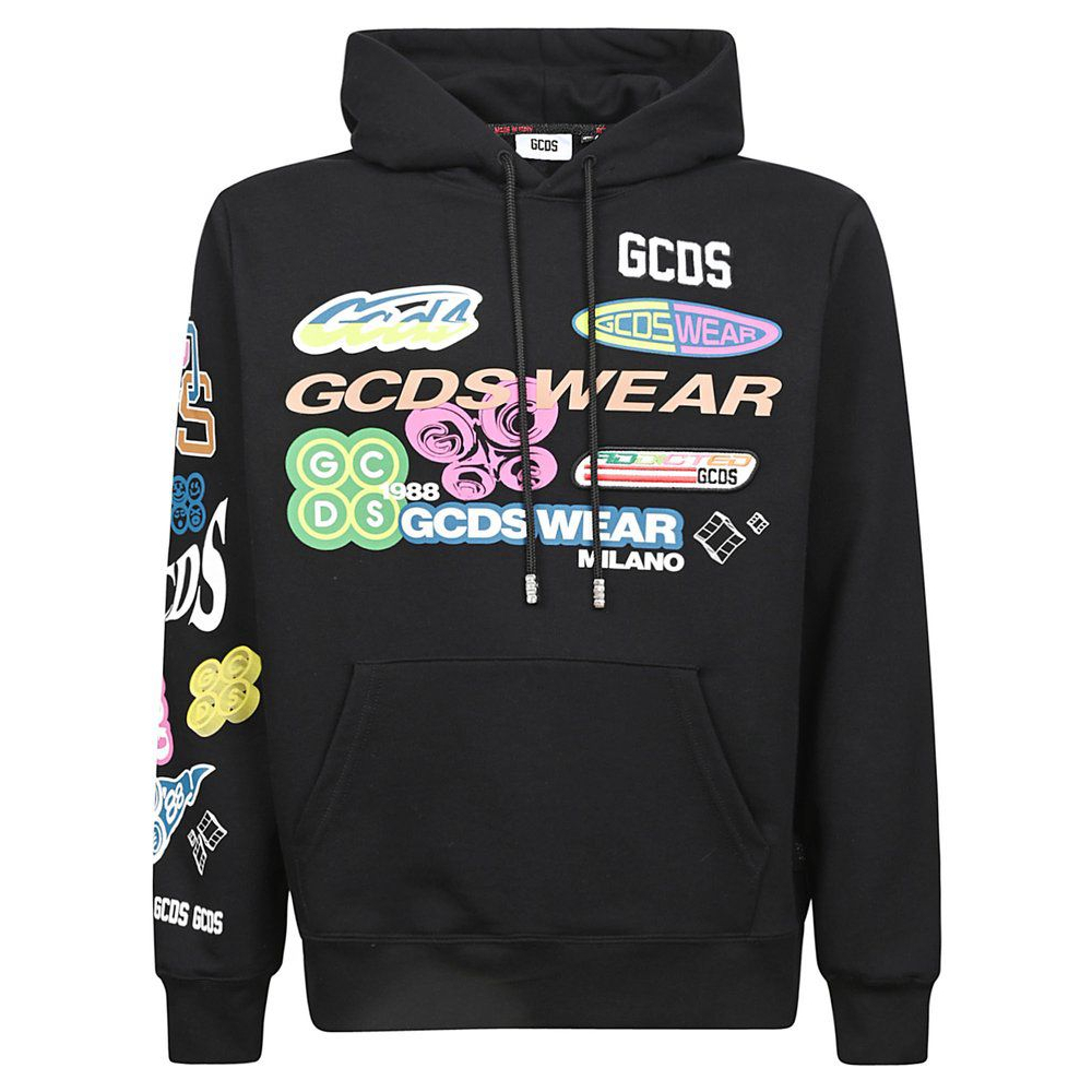 Sweatshirt à capuche  'Logo-Printed Long-Sleeved Drawstring' pour Hommes