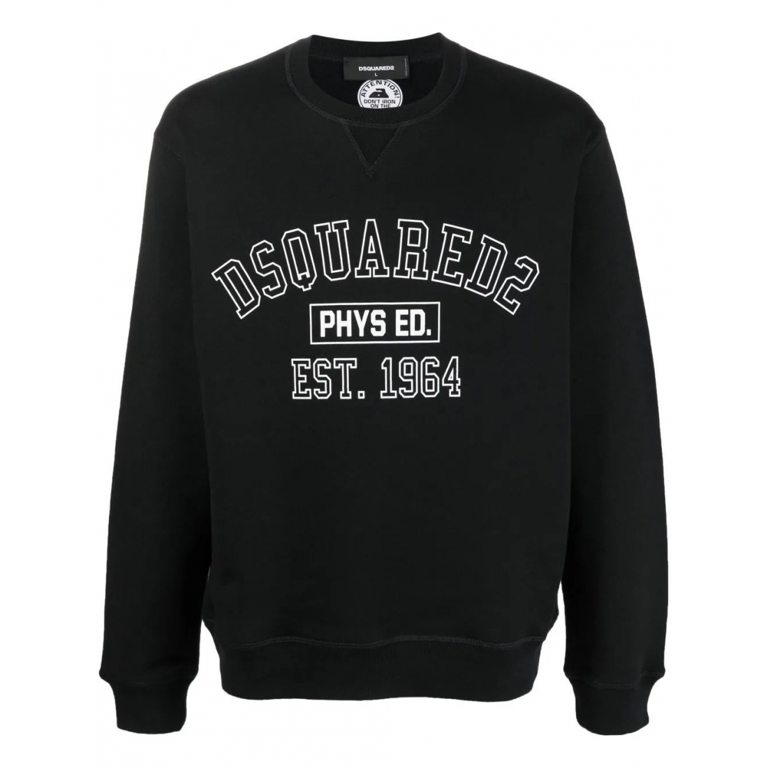 Sweatshirt 'Logo-Print Crew Neck' pour Hommes