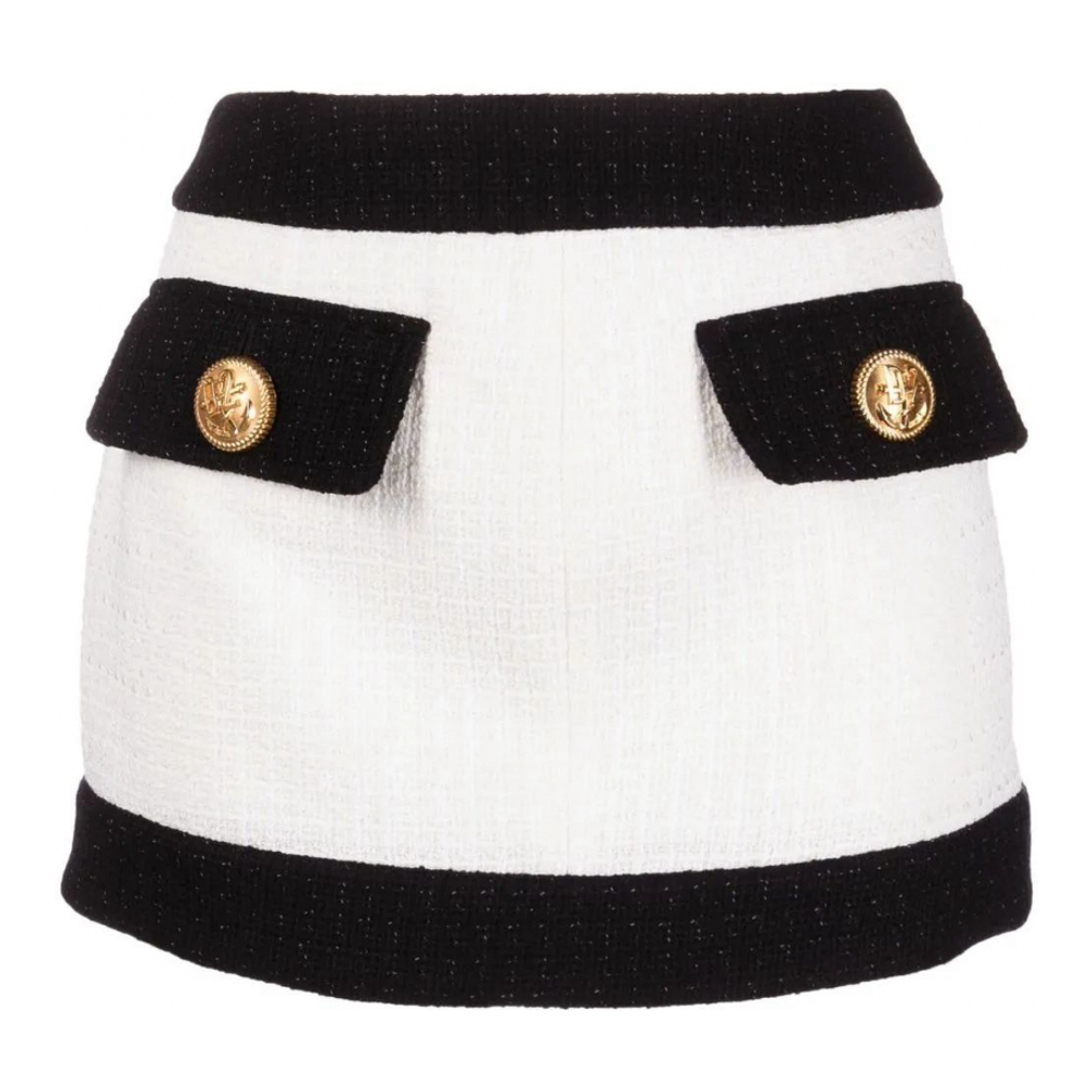 Women's 'Two-Tone Tweed' Mini Skirt