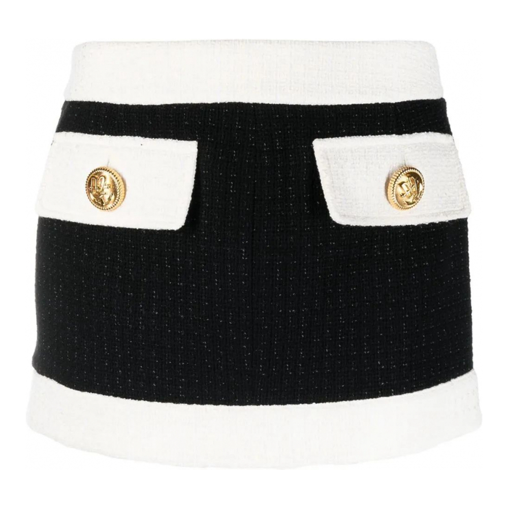 Women's 'Two-Tone Tweed' Mini Skirt