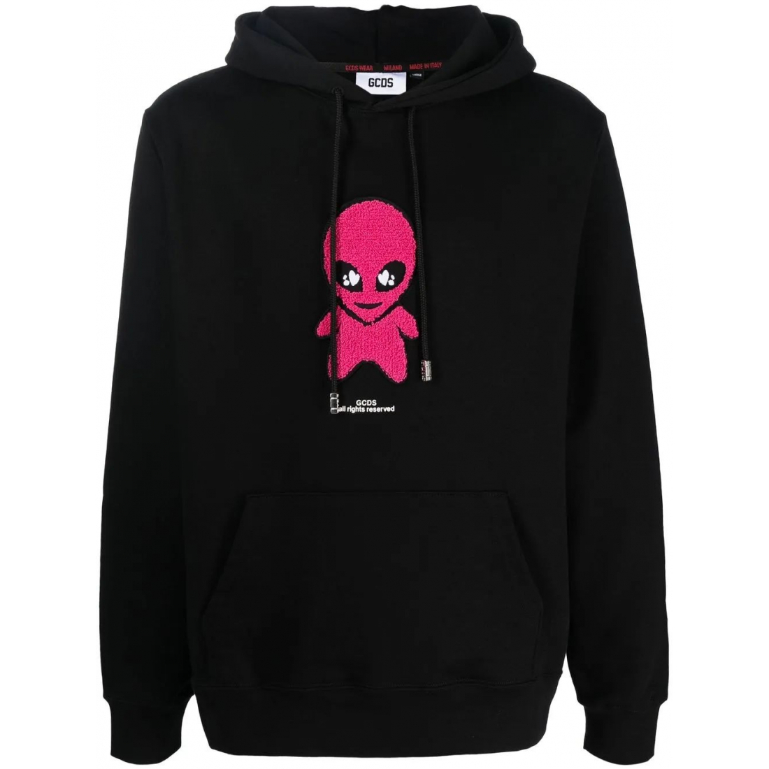 Sweatshirt à capuche  'Alien-Patch Drawstring' pour Hommes