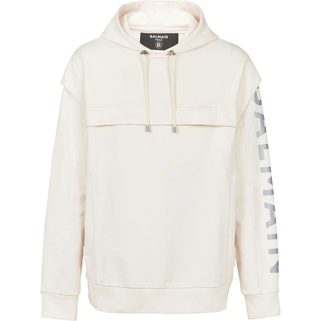 Sweatshirt à capuche  'Cut-Out Detail Logo-Print' pour Hommes