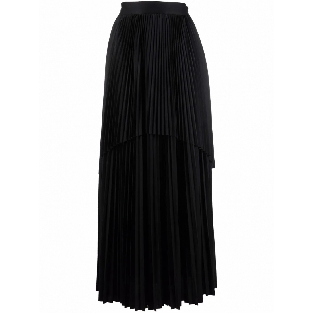 Jupe Maxi 'Layered Pleated' pour Femmes