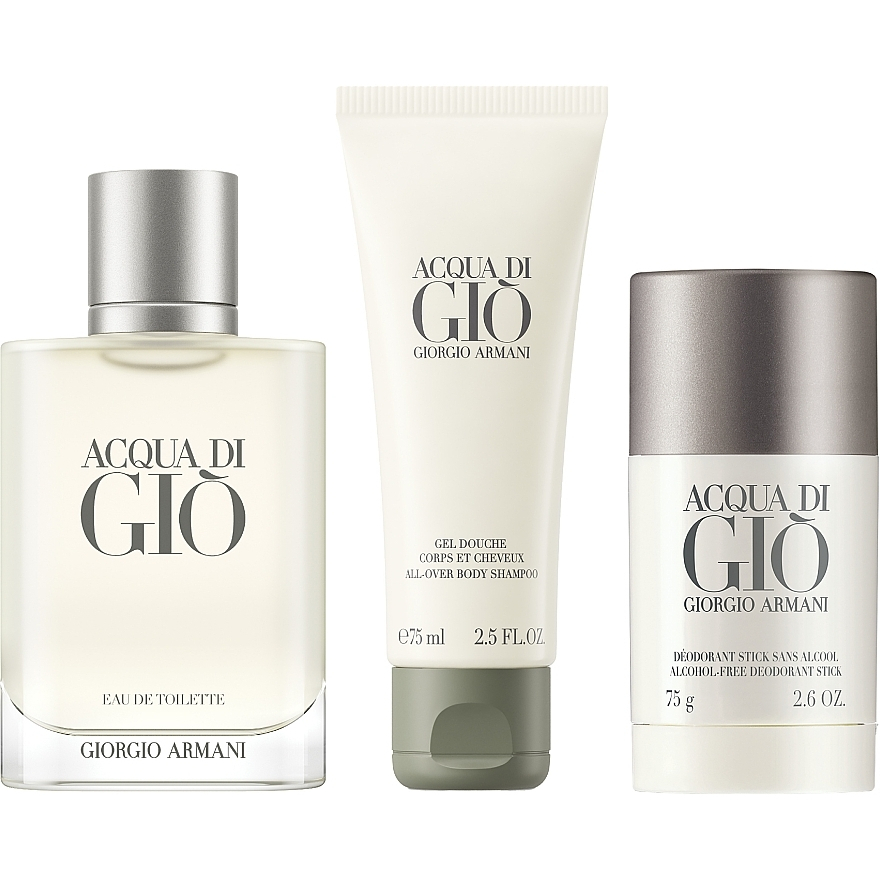 Coffret de parfum 'Acqua di Giò' - 3 Pièces
