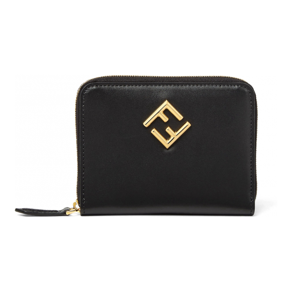 Women's 'FF Diamonds Zip Around Medium' Wallet