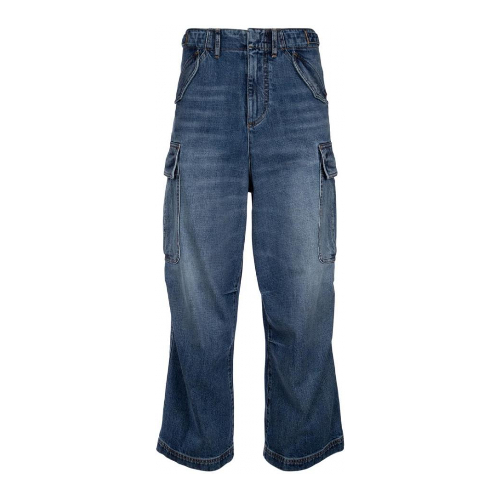 Women's 'Belt Detail Cargo' Jeans