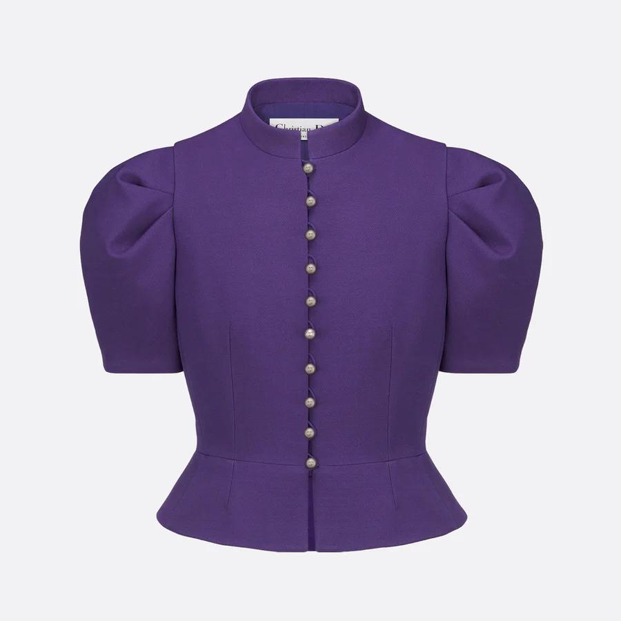 'Fitted Short-Sleeved' Jacke für Damen