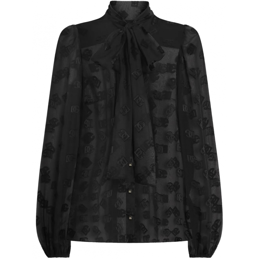 Blouse à manches longues 'Logo-Print' pour Femmes