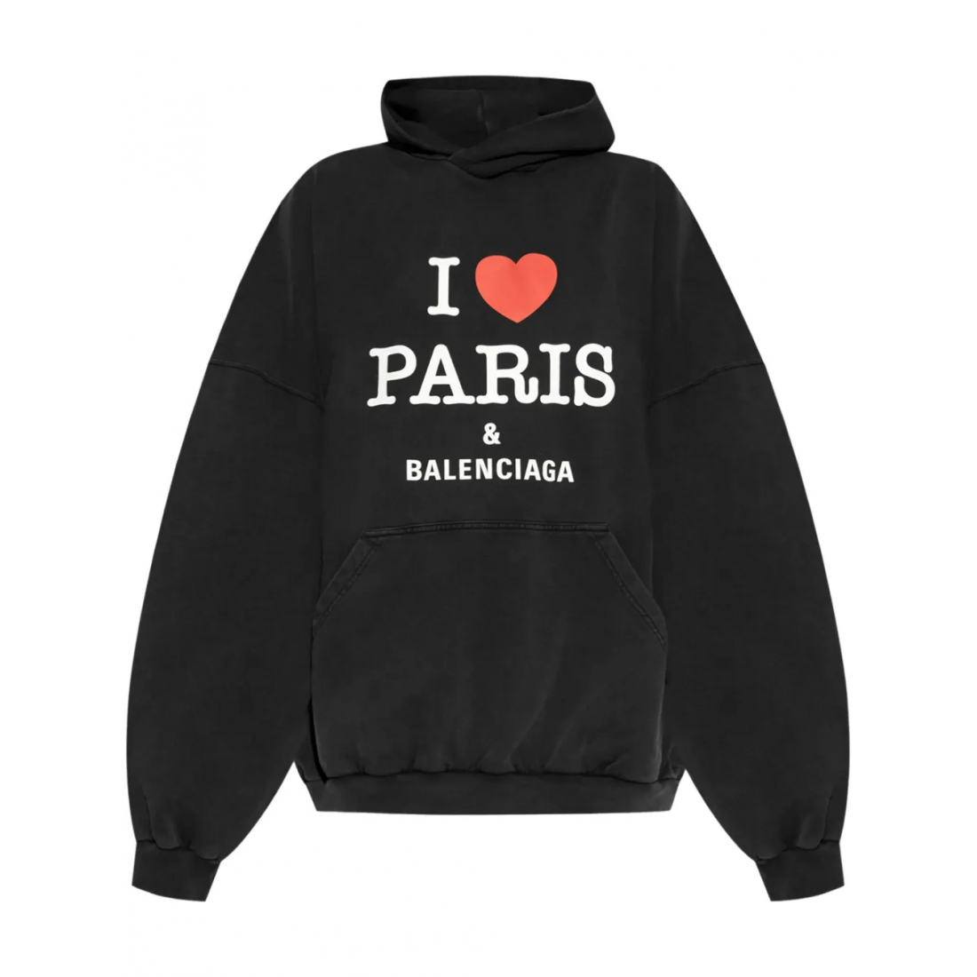 Men's 'Slogan-Print' Hoodie