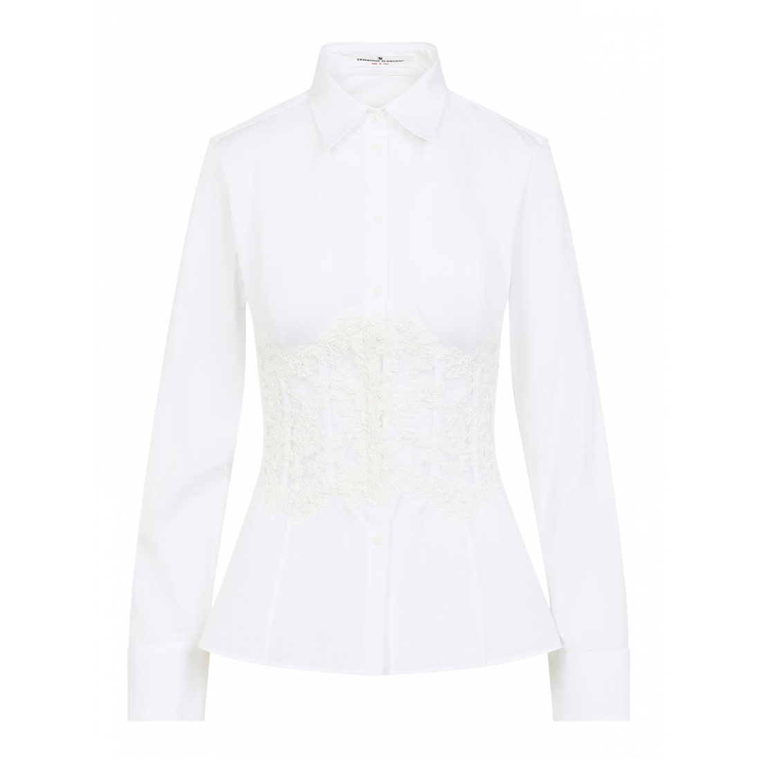 Chemise 'Lace Detailing' pour Femmes