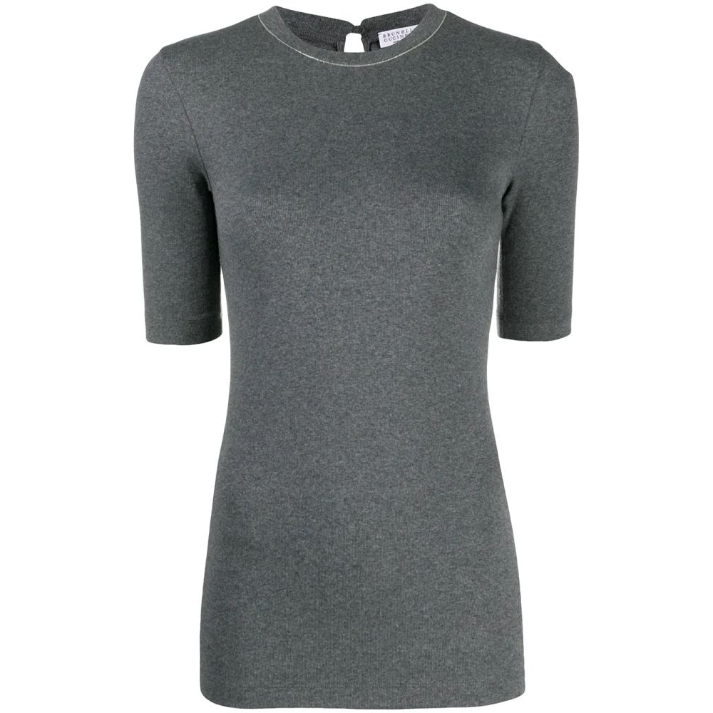 Top 'Short-Sleeved Knit' pour Femmes