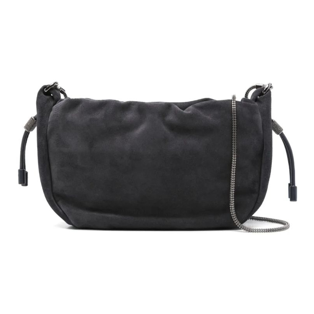 Women's 'Drawstring Chain-Strap' Crossbody Bag