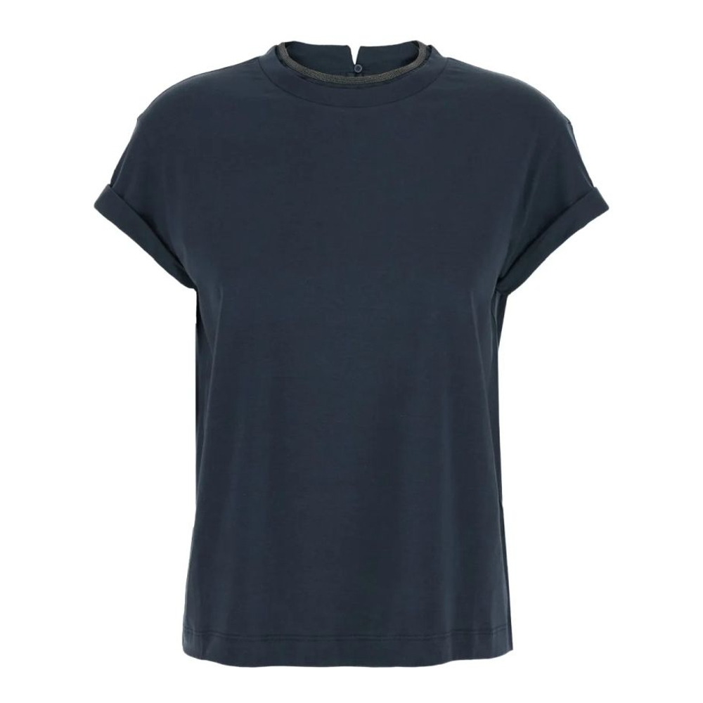 T-shirt 'Rolled-Sleeves' pour Femmes