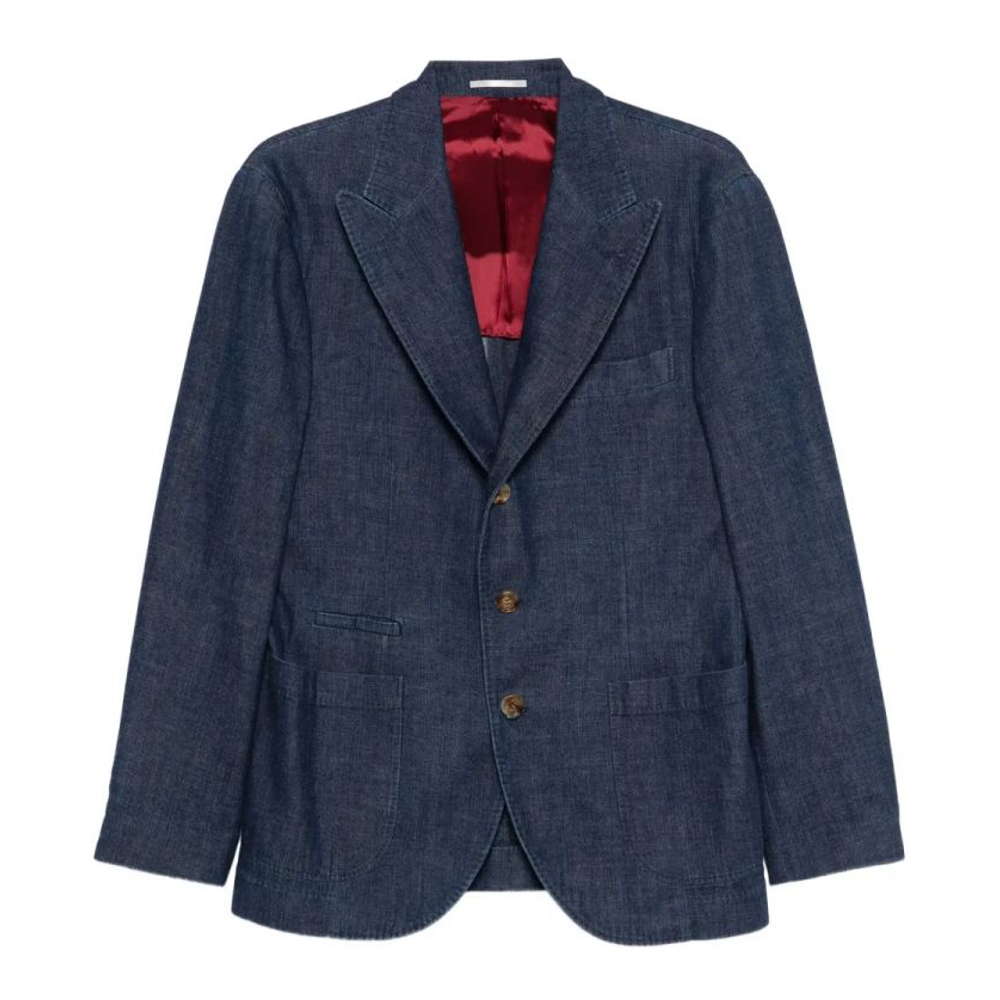 Blazer 'Three-Button Patch-Pocket' pour Hommes
