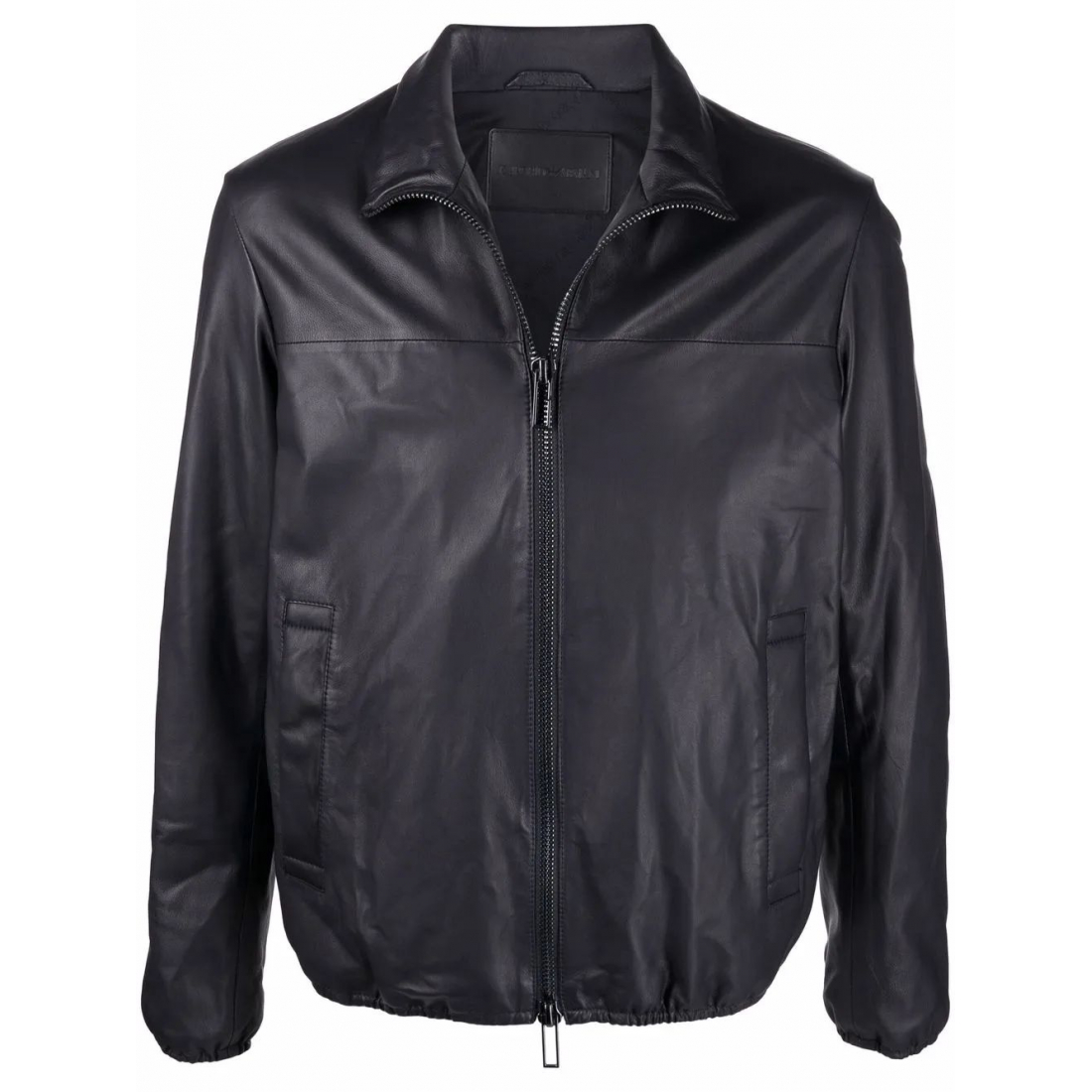 Men's 'Drawstring Hem' Biker Jacket