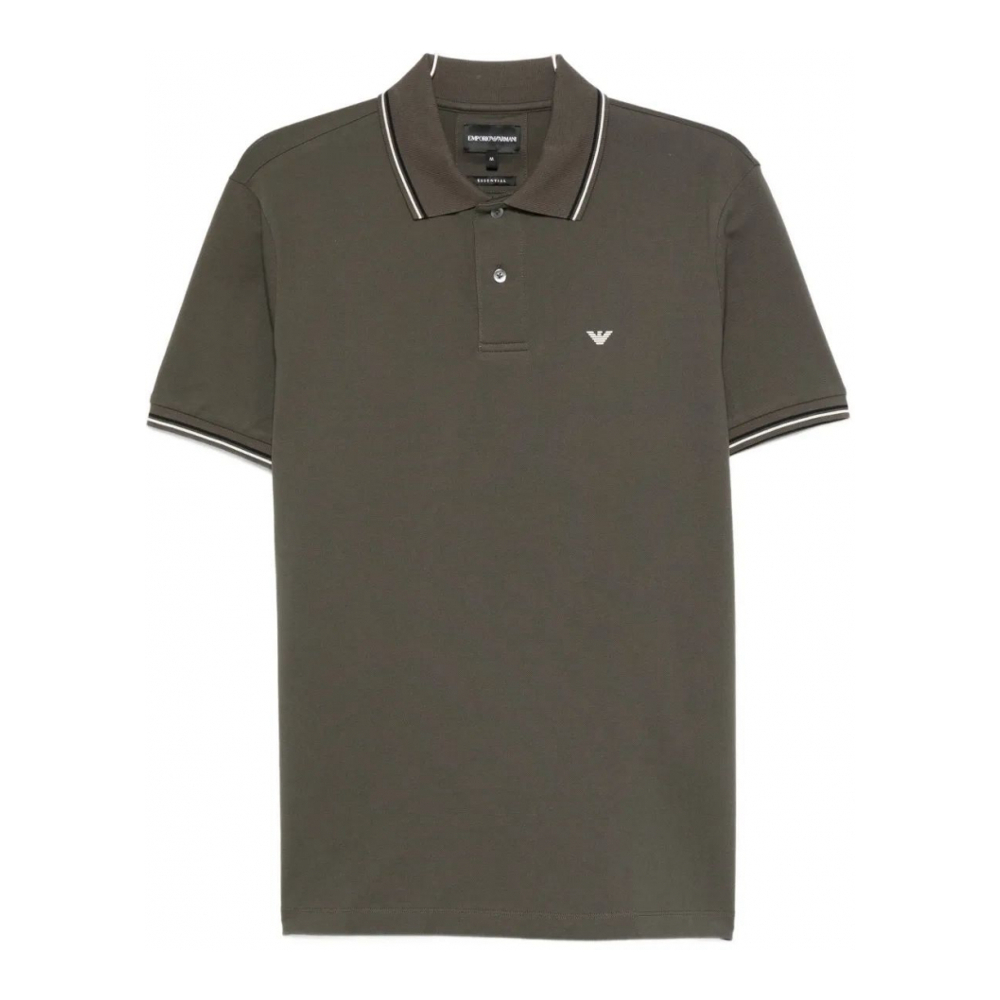 Polo 'Logo-Motif' pour Hommes