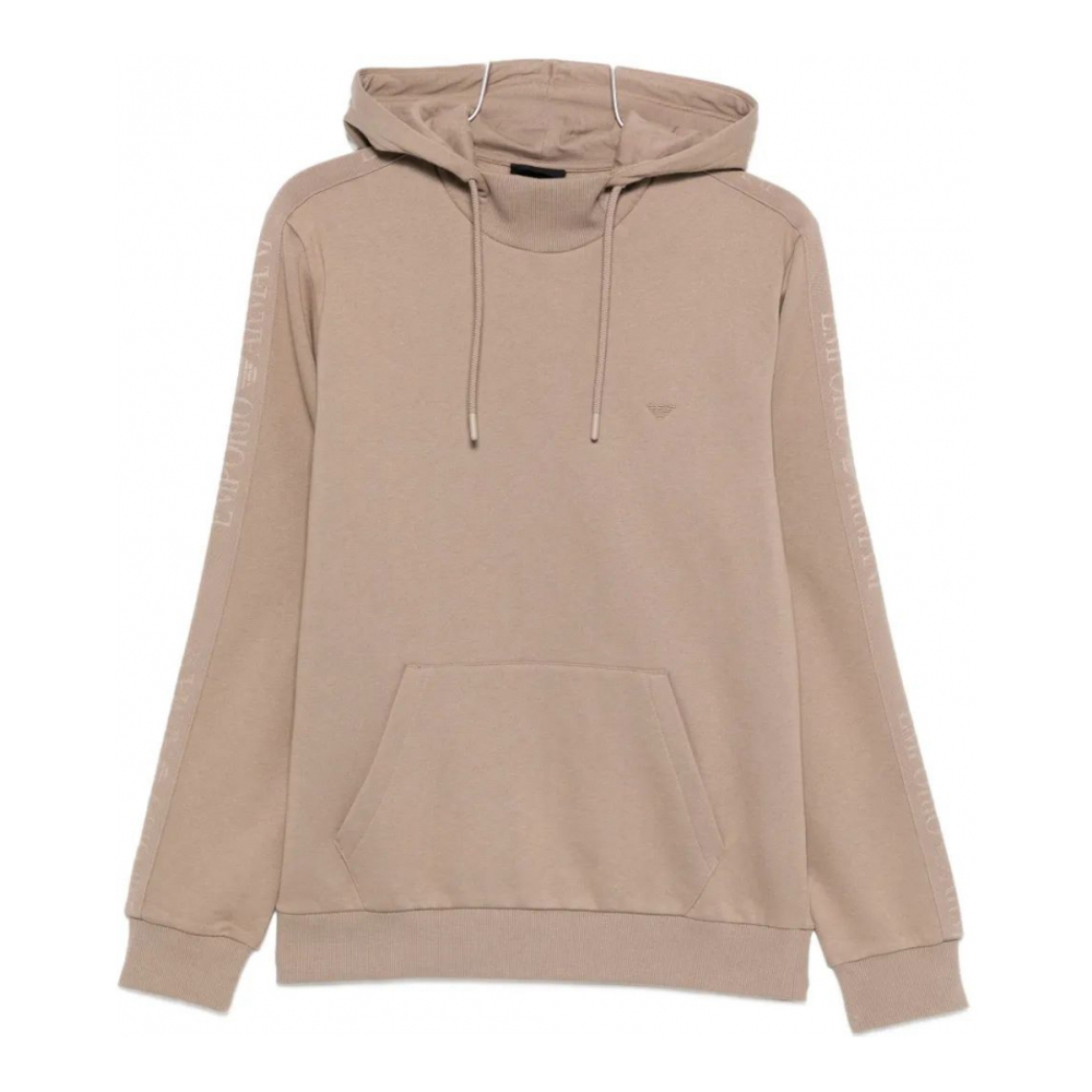 Sweatshirt à capuche  'Embroidered-Logo' pour Hommes