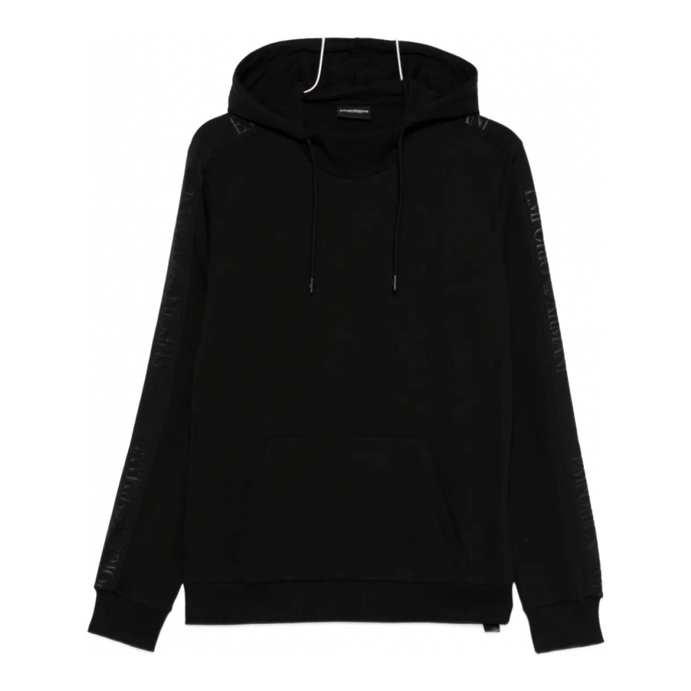 Sweatshirt à capuche  'Embroidered-Logo' pour Hommes