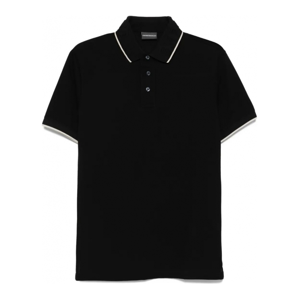 Polo 'Tipped-Collar' pour Hommes