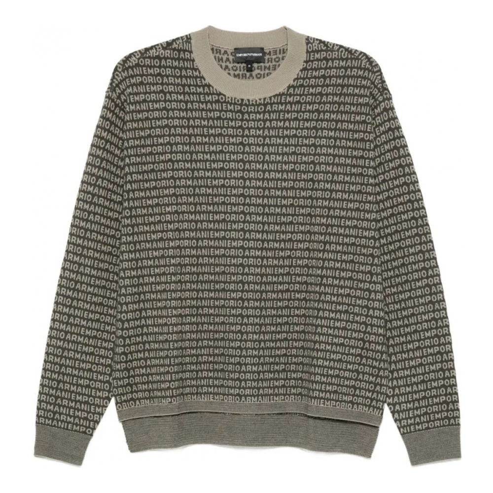 Pull 'Logo-Print' pour Hommes