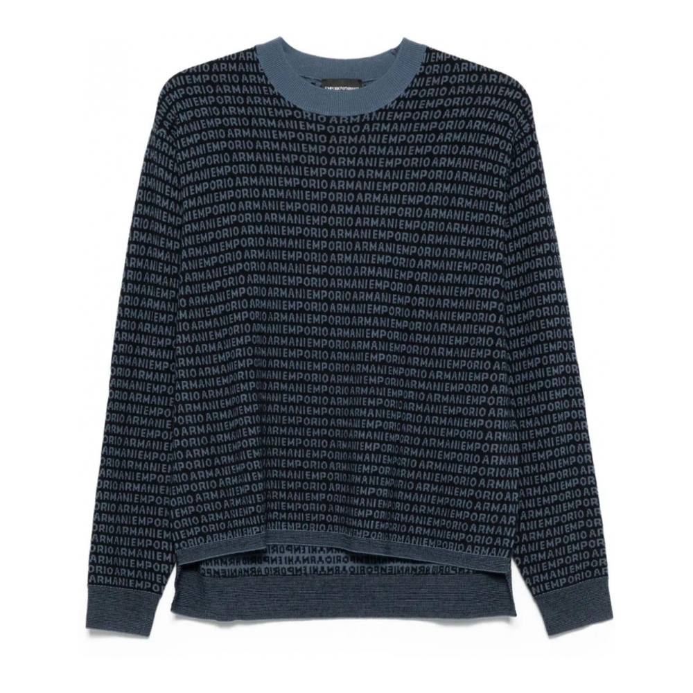 Pull 'Logo-Print' pour Hommes