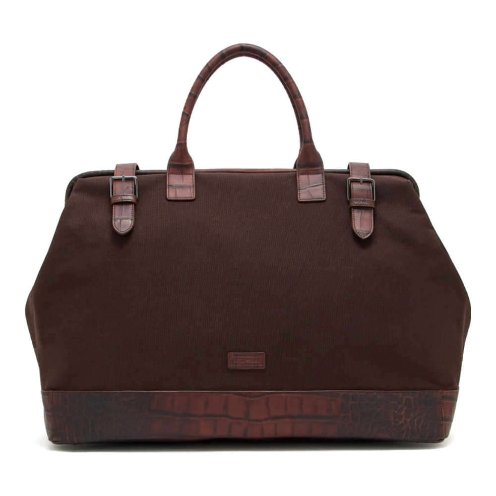 Sac de voyage 'Weekend With Crocodile-Embossed' pour Hommes